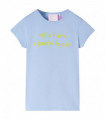 Kids' T-shirt Light Blue 128