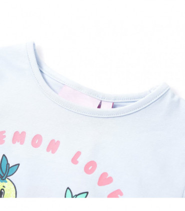 Kids' T-shirt Light Blue 140