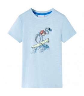 Kids' T-shirt Light Blue 140