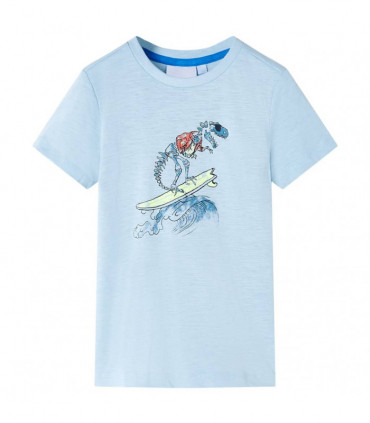 Kids' T-shirt Light Blue 140