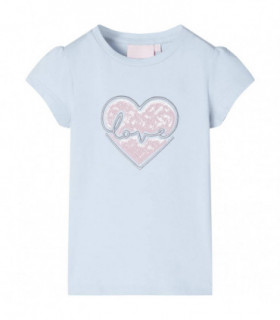 Kids' T-shirt Light Blue 140