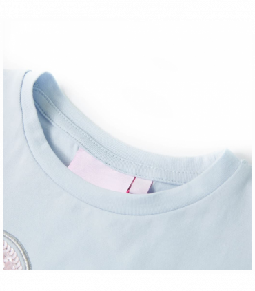 Kids' T-shirt Light Blue 140