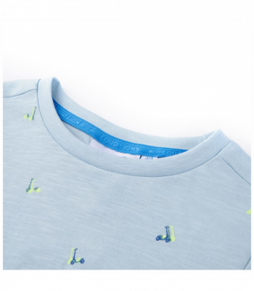 Kids' T-shirt Light Blue 140