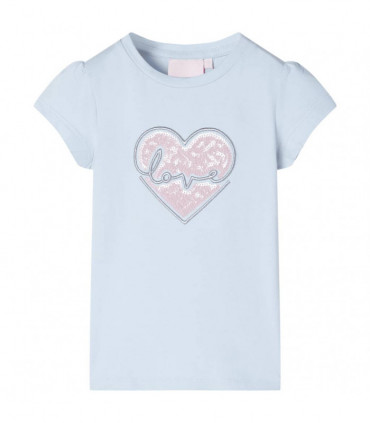 Kids' T-shirt Light Blue 92