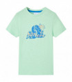Kids' T-shirt Light Green 116