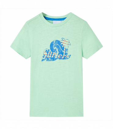 Kids' T-shirt Light Green 92