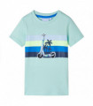 Kids' T-shirt Light Mint 116