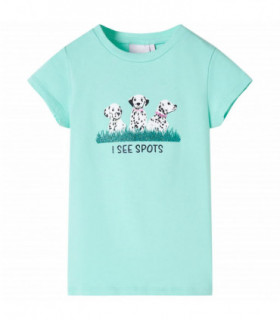Kids' T-shirt Light Mint 140
