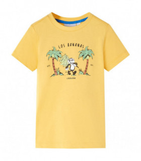 Kids' T-shirt Light Ochre 128