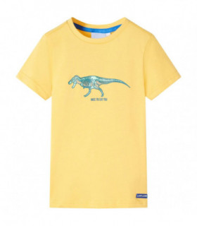 Kids' T-shirt Light Ochre 128