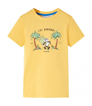 Kids' T-shirt Light Ochre 140
