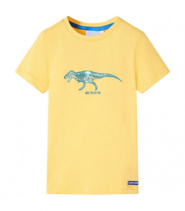 Kids' T-shirt Light Ochre 140