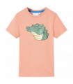 Kids' T-shirt Light Orange 116