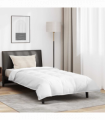 vidaXL Duvet Set with Pillow 2 pcs White 135 x 200 cm Down