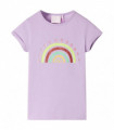 Kids' T-shirt Lilac 128