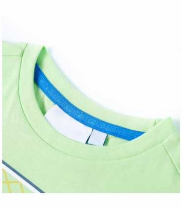 Kids' T-shirt Lime 116