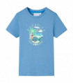 Kids' T-shirt Medium Blue 128