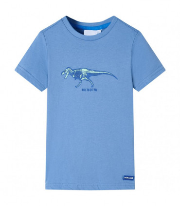 Kids' T-shirt Medium Blue 92