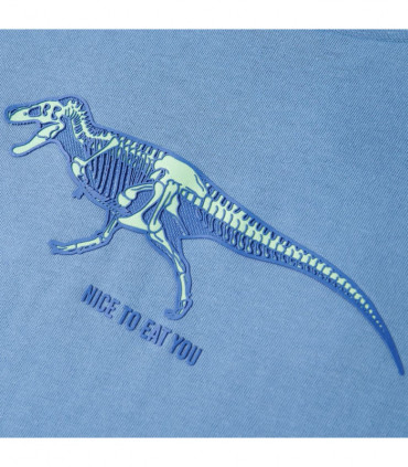 Kids' T-shirt Medium Blue 92