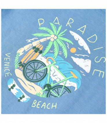 Kids' T-shirt Medium Blue 92