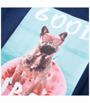 Kids' T-shirt Navy Blue 104