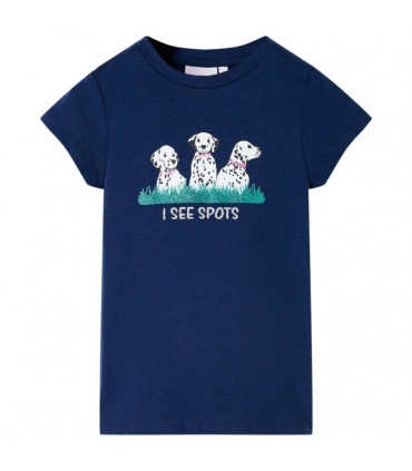 Kids' T-shirt Navy Blue 104