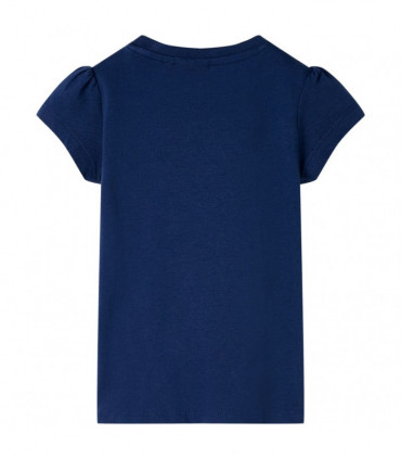 Kids' T-shirt Navy Blue 128