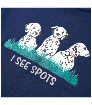 Kids' T-shirt Navy Blue 128