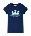 Kids' T-shirt Navy Blue 92