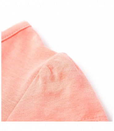 Kids' T-shirt Neon Coral 104