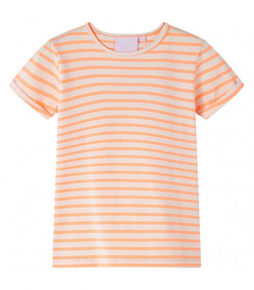 Kids' T-shirt Neon Orange 116