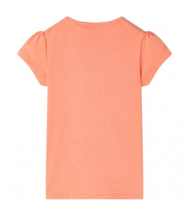 Kids' T-shirt Neon Orange 116