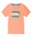Kids' T-shirt Neon Orange 128