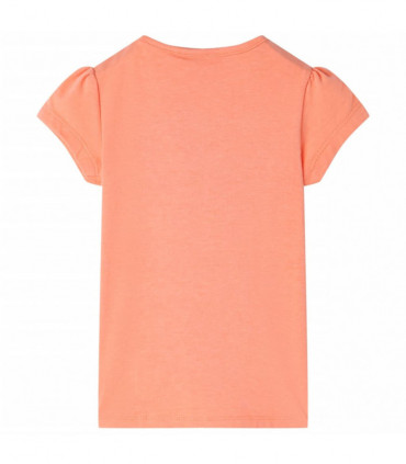 Kids' T-shirt Neon Orange 140