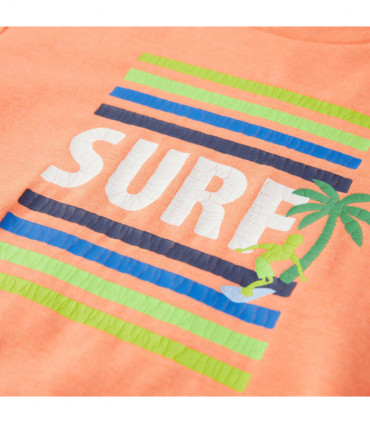 Kids' T-shirt Neon Orange 140