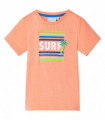 Kids' T-shirt Neon Orange 92