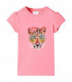 Kids' T-shirt Neon Pink 104