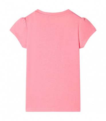 Kids' T-shirt Neon Pink 128