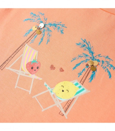 Kids' T-shirt Peach 104