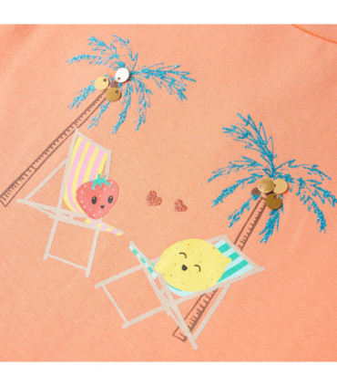 Kids' T-shirt Peach 92
