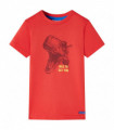 Kids' T-shirt Red 104