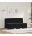 vidaXL Modular Sofa Unit Armless 3 pcs Black 55 x 74 x 82 cm Velvet