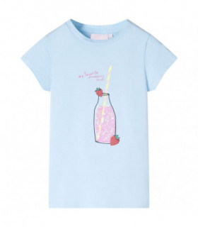 Kids' T-shirt Soft Blue 92
