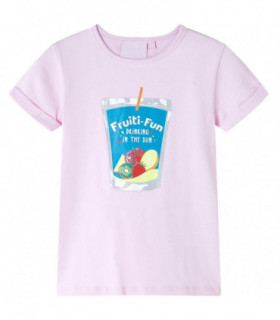 Kids' T-shirt Soft Pink 128
