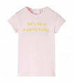 Kids' T-shirt Soft Pink 128