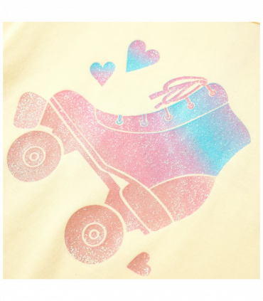 Kids' T-shirt Soft Yellow 104