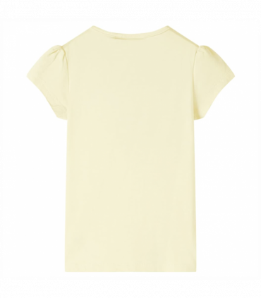 Kids' T-shirt Soft Yellow 116