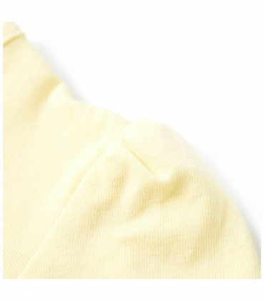 Kids' T-shirt Soft Yellow 140