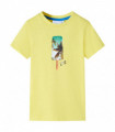Kids' T-shirt Yellow 104