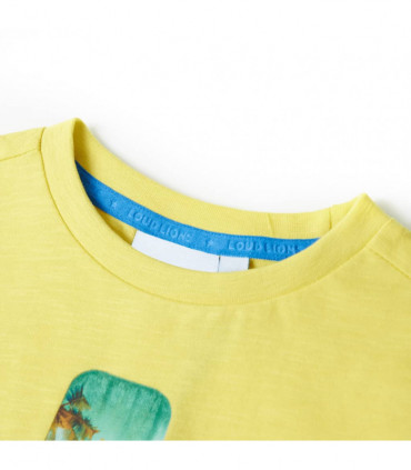 Kids' T-shirt Yellow 128